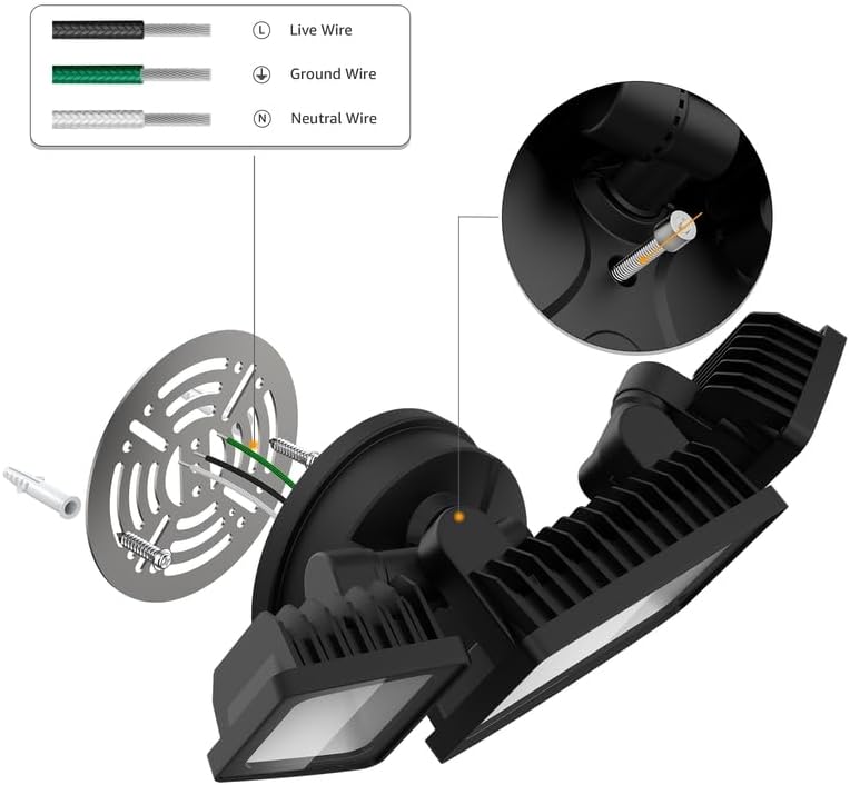 Intomoda 60W Security Lights