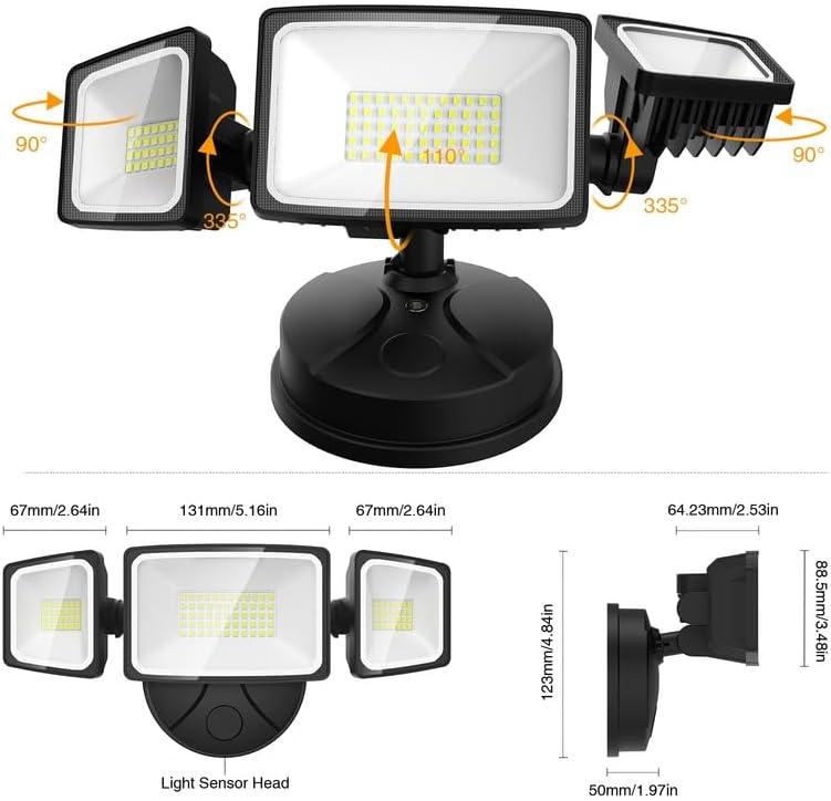 Intomoda 60W Security Lights